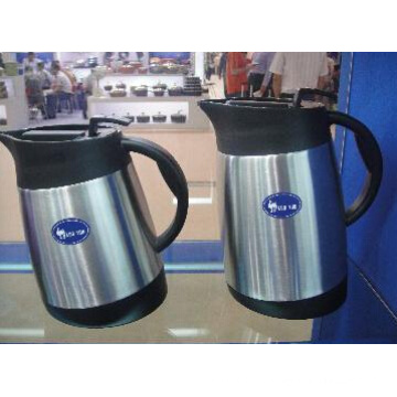 Double Wall Stainless Steel Vacuum Flask, Coffee Pot